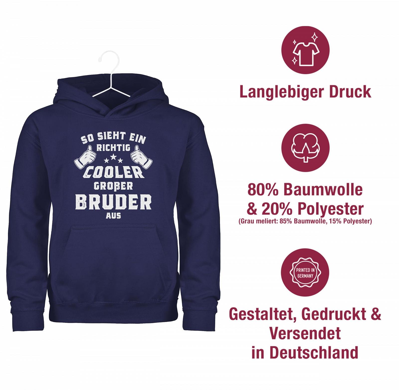 Дитяча Толстовка для Хлопчиків і Дівчаток Shirtracer Великий Брат - Так Виглядає Справді Крутий Старший Брат, фото №6 Дитяча Толстовка для Хлопчиків і Дівчаток Shirtracer Великий Брат - Так Виглядає Справді Крутий Старший Брат, фото №6