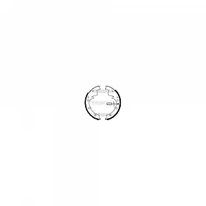 Комплект гальмівних колодок TRISCAN 8100 15558 для FIAT IVECO, задній міст - Фото 1