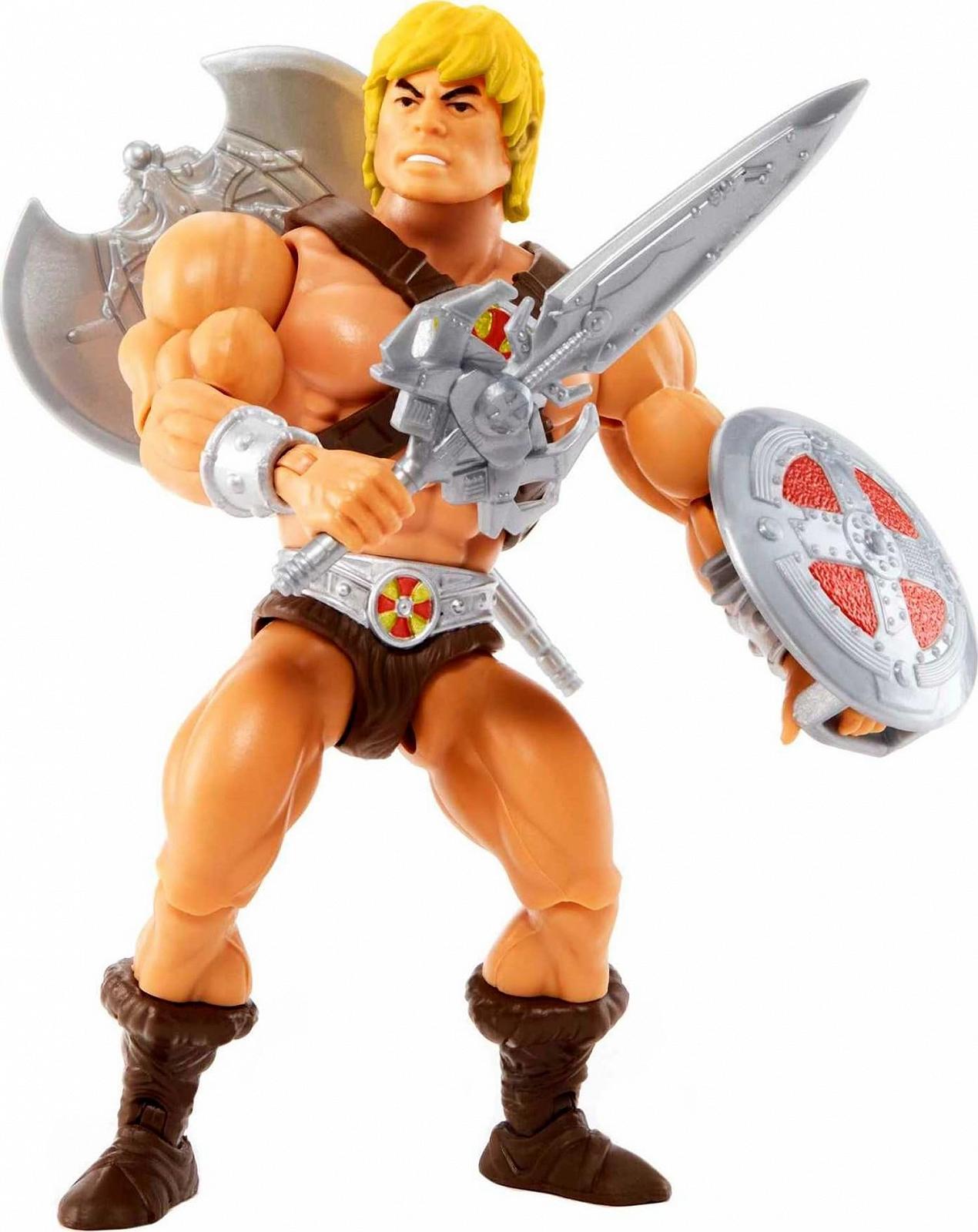 Ігрова фігурка He-Man Superheroes Masters of the Universe Origins з аксесуарами та міні-коміксом, колекційна Motu, фото №6