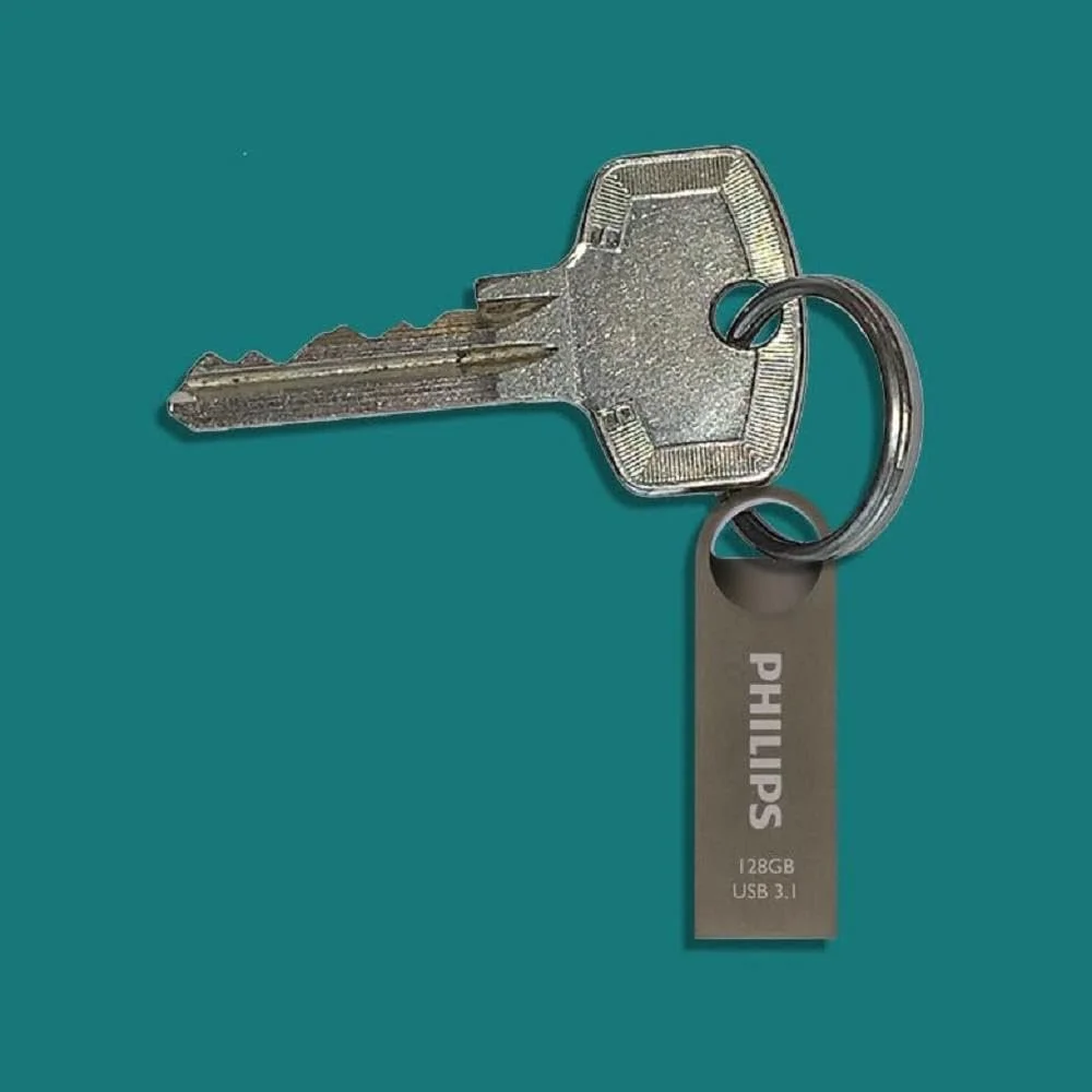 USB-флеш-накопичувач Philips Moon Edition Ultra Speed 3.1 128 ГБ 180 МБ/с Антрацит, фото №3