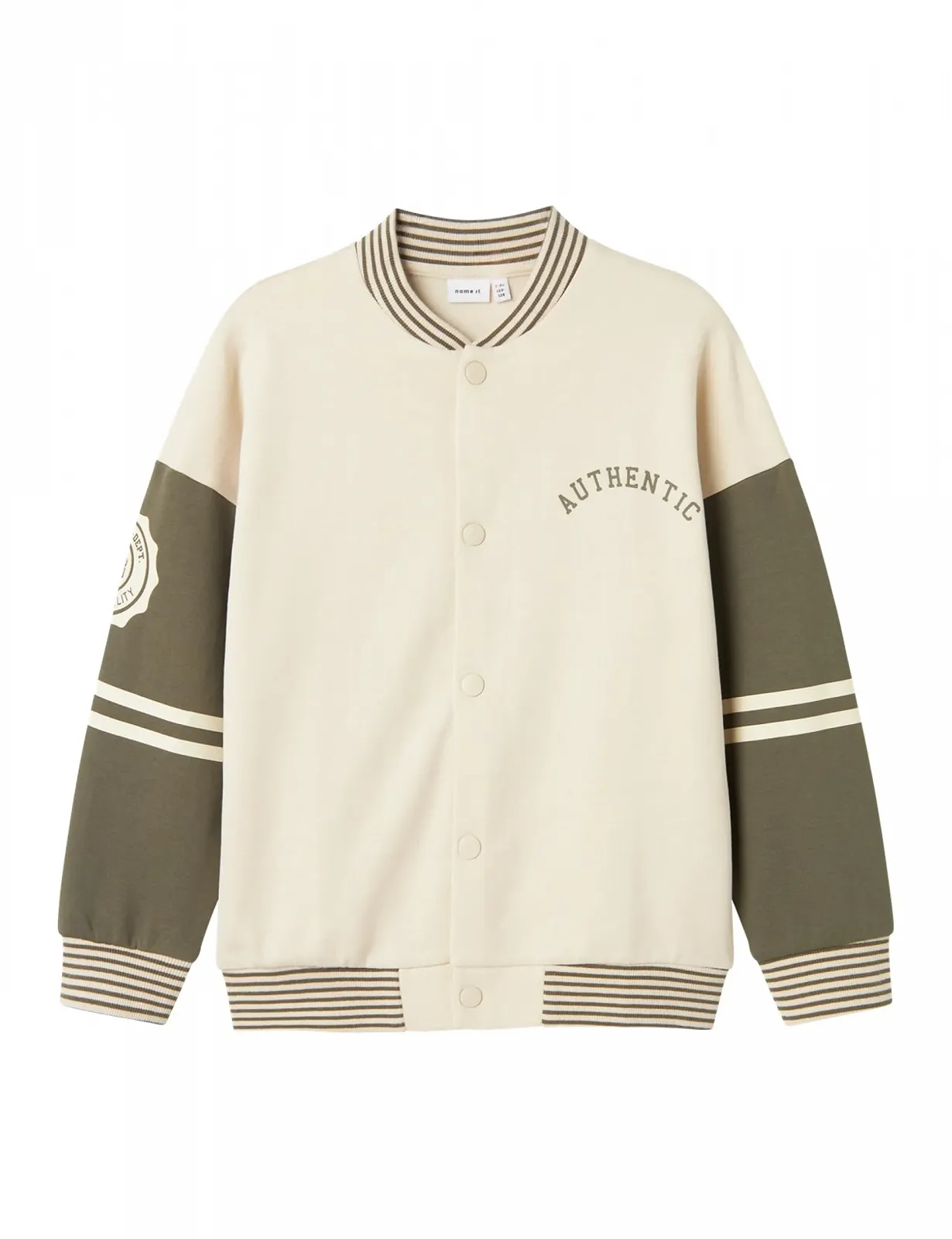 Піджак NAME IT для хлопчиків Nkmnassen LS RLX Sweat Card Bru Sweatshirt (1 шт. в упаковці), фото №1