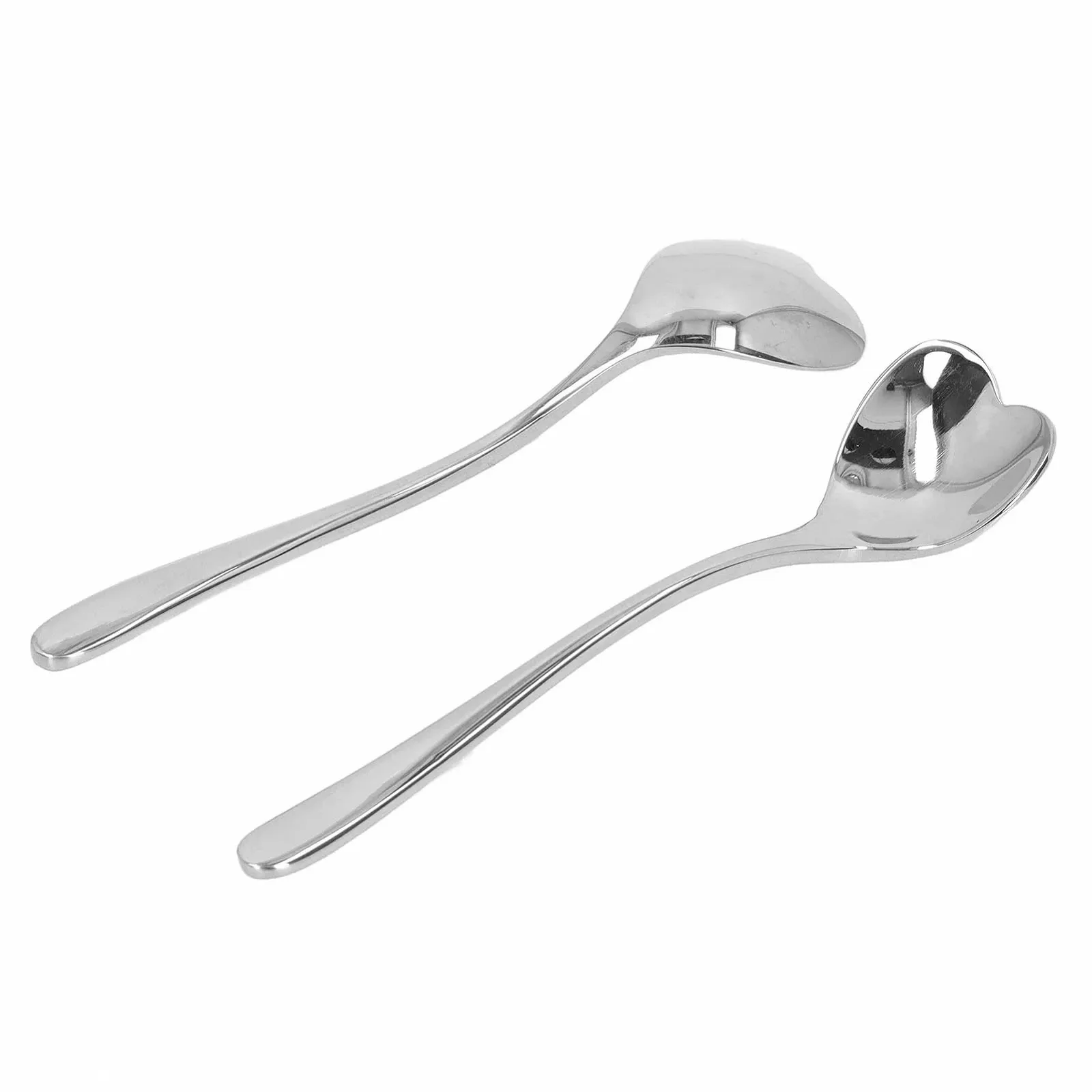 Ложки кавові з нержавіючої сталі у формі серця, для чаю, десерту, цукру, фото №9