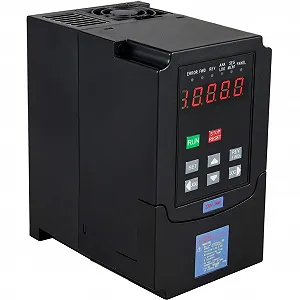 Інвертор зі змінною частотою VEVOR A2-8030 / 3 kW / 0-400 Гц / Векторне керування / 220V / Чорний synthetic.ua - Фото 1