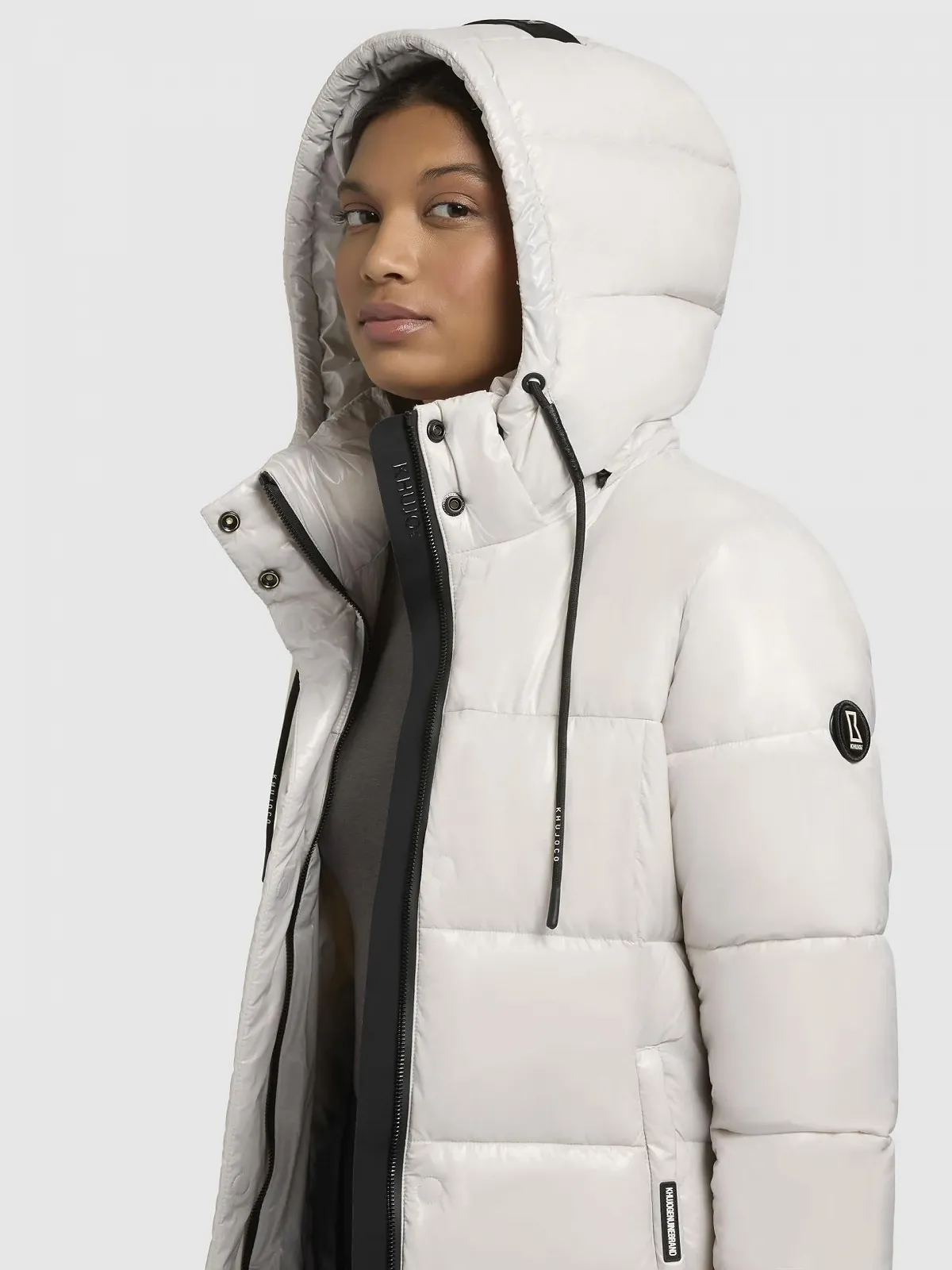 Куртка стьобана Khujo Shane2-YM Жіноча, Довга зимова, фото №6 Куртка стьобана Khujo Shane2-YM Жіноча, Довга зимова, фото №6