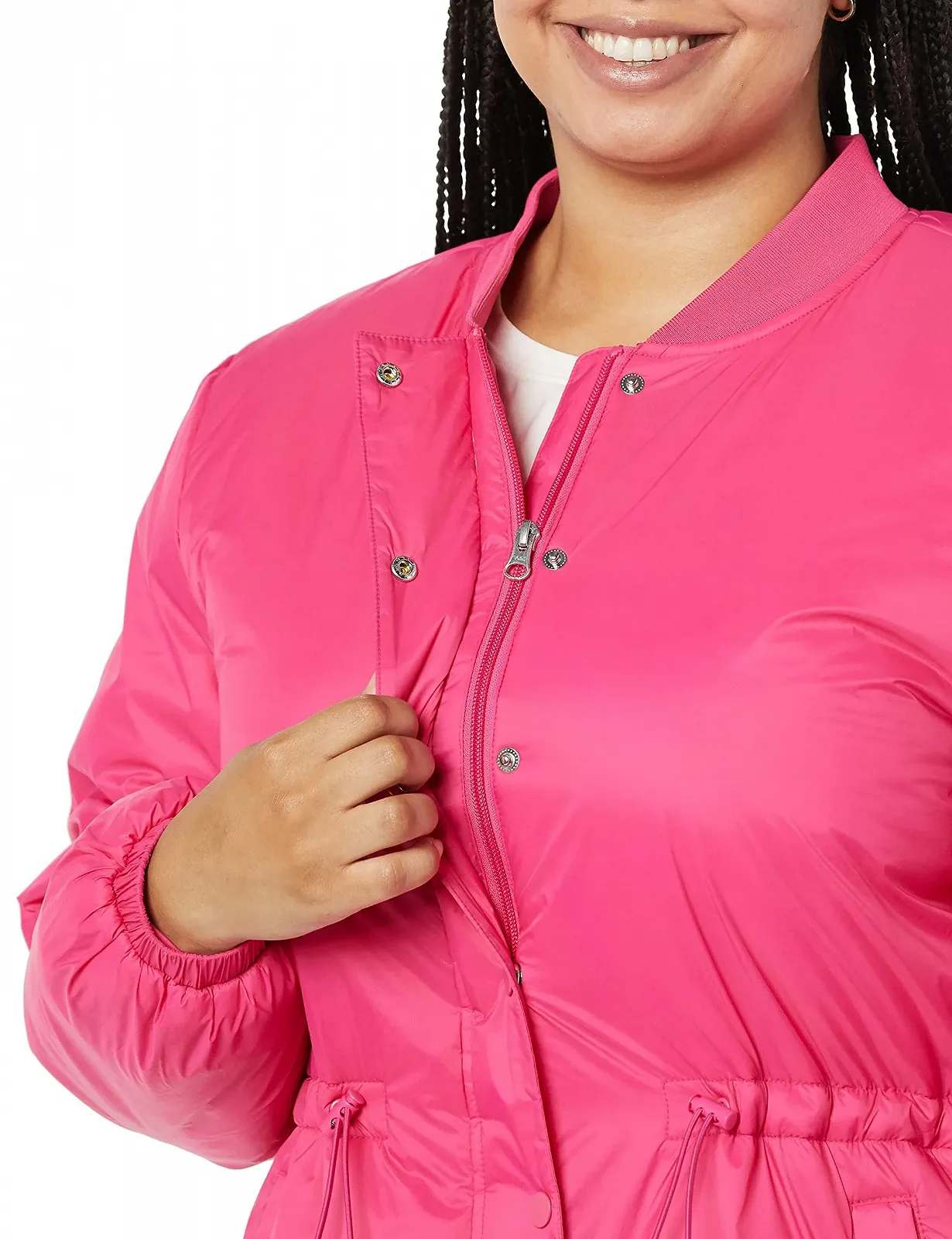 Бомбер Amazon Essentials Жіноча Куртка з Підкладкою на Талії, фото №5