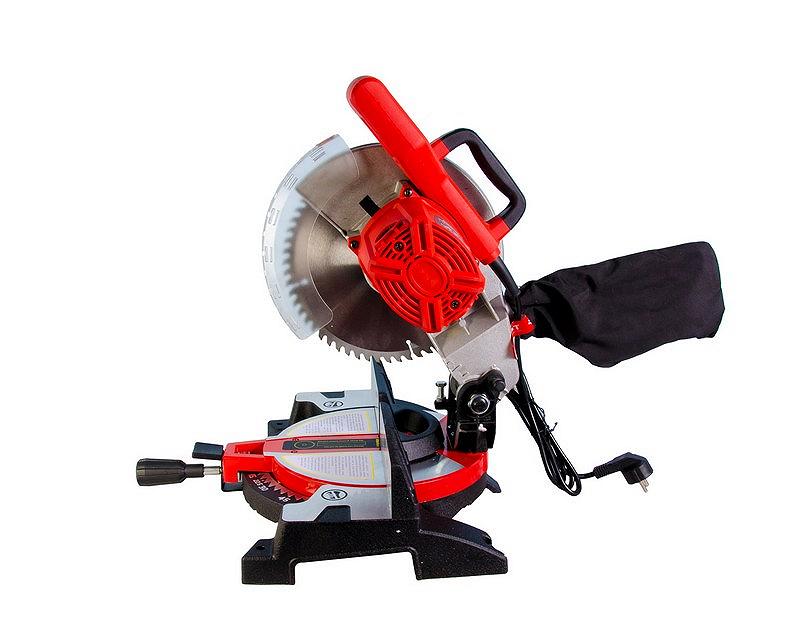 Верстат торцювальний для дерева MPT PROFI 2200 Вт 255х25.4 мм 4500 об/хв платформа 0-45° MMS2503, фото №6