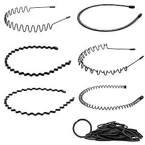 Набор металлических обручей для волос. - Фото 1