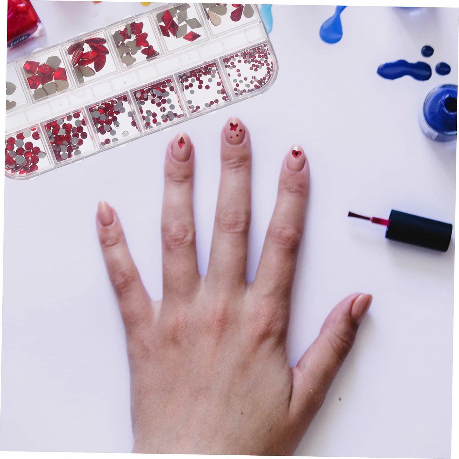 Стразы для ногтей Healeved, уникальные формы для творческого дизайна ногтей, легко наносятся для профессионалов и начинающих, фото №8