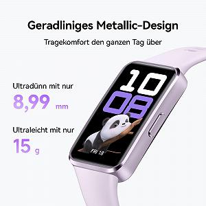 Смартгодинник HUAWEI Band 10 AI-Функції відстеження фізичної активності аналіз сну до 14 днів автономної роботи Рожевий synthetic.ua - Фото 1