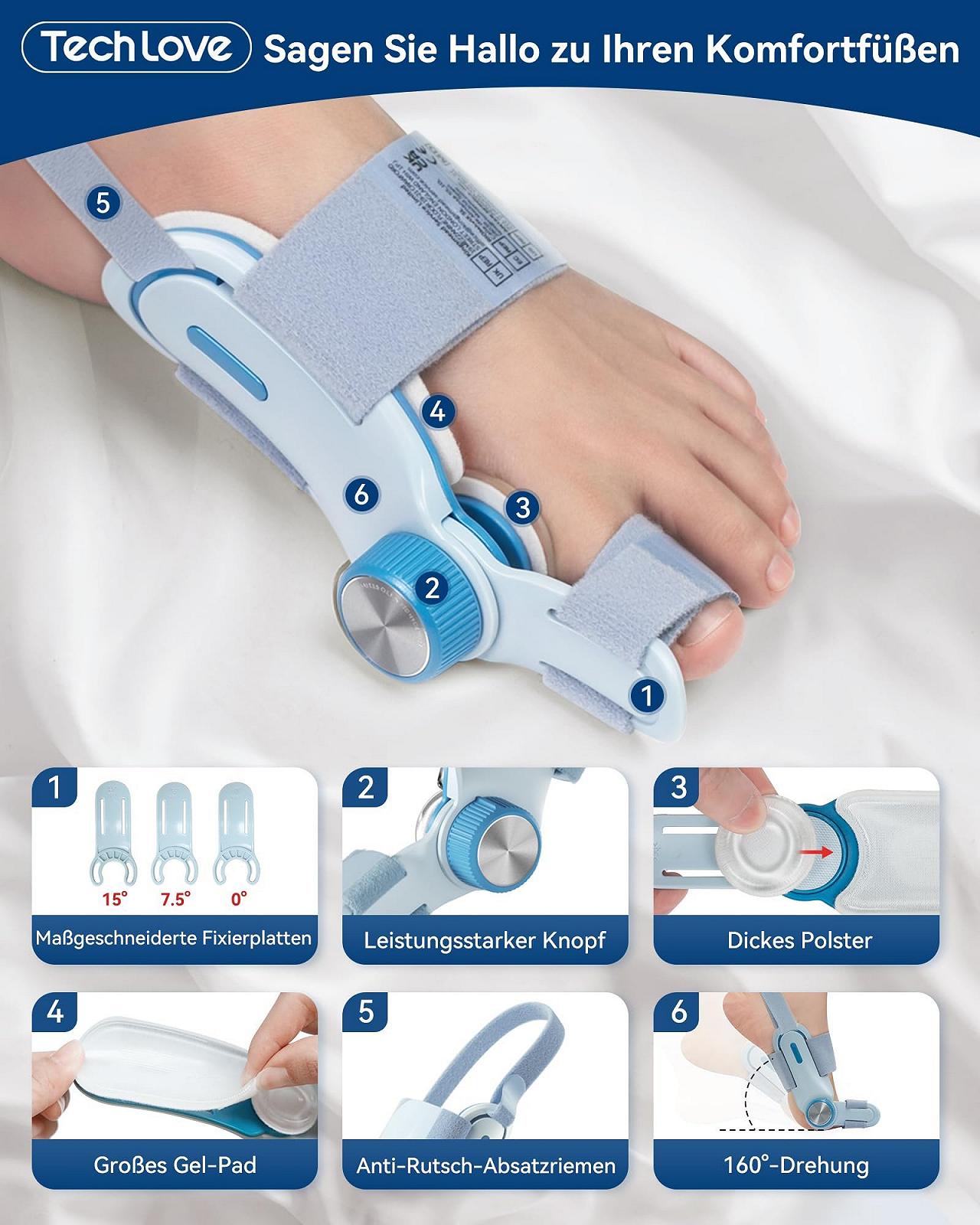 Коректор великого пальця стопи, фото №3 Коректор великого пальця стопи, фото №3