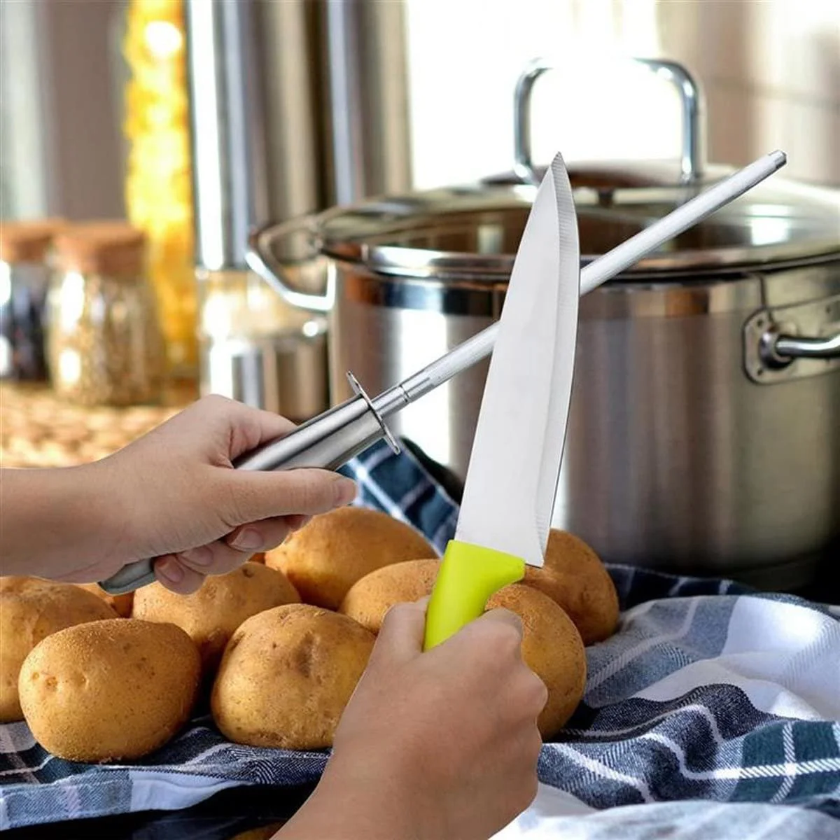 Мусат 35 x 4 см Stainless Steel Сріблястий, фото №2