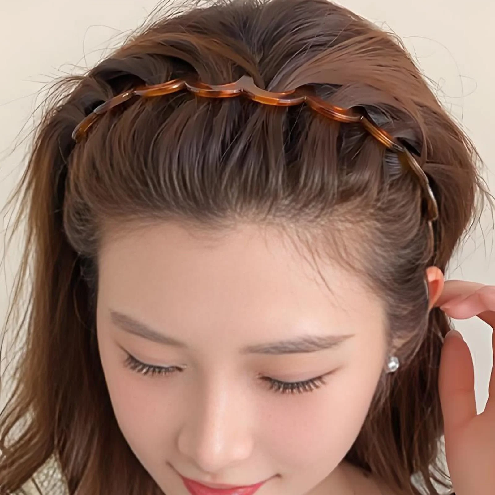 Обруч на голову U-подібний гнучкий, фото №5