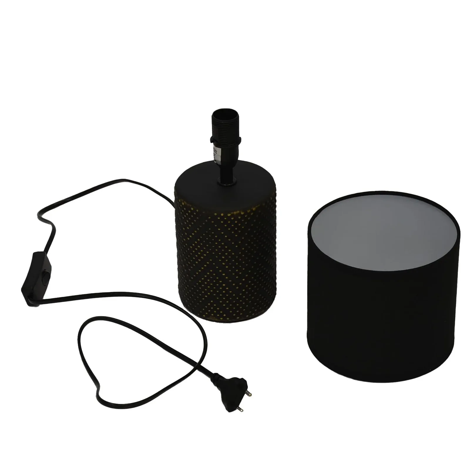 Настільна лампа B & S Чорно-золота, фото №2