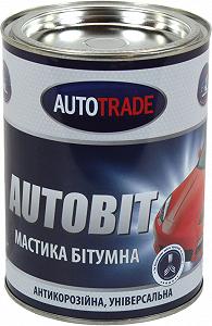 Антикорозійна бітумна мастика Autotrade AUTOBIT 0,8кг. - Фото 1