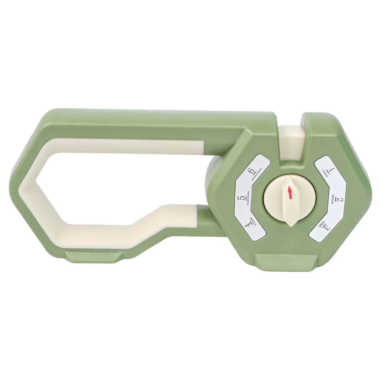 Ручне Точило на 6 слотів компактне зелене, фото №6