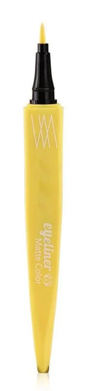 Підводка для очей Водостійка, кольорова, райдужна, неонова (жовта), фото №1