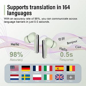 Навушники-перекладачі AI, 3-в-1 з 164 мовами в реальному часі synthetic.ua - Фото 1