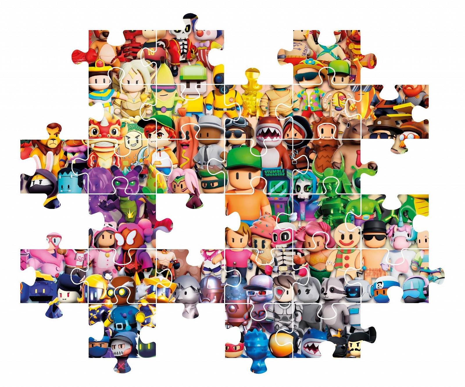 Пазл Clementoni Impossible Stumble Guys Video Game 29321 180 елементів різнокольоровий, фото №5