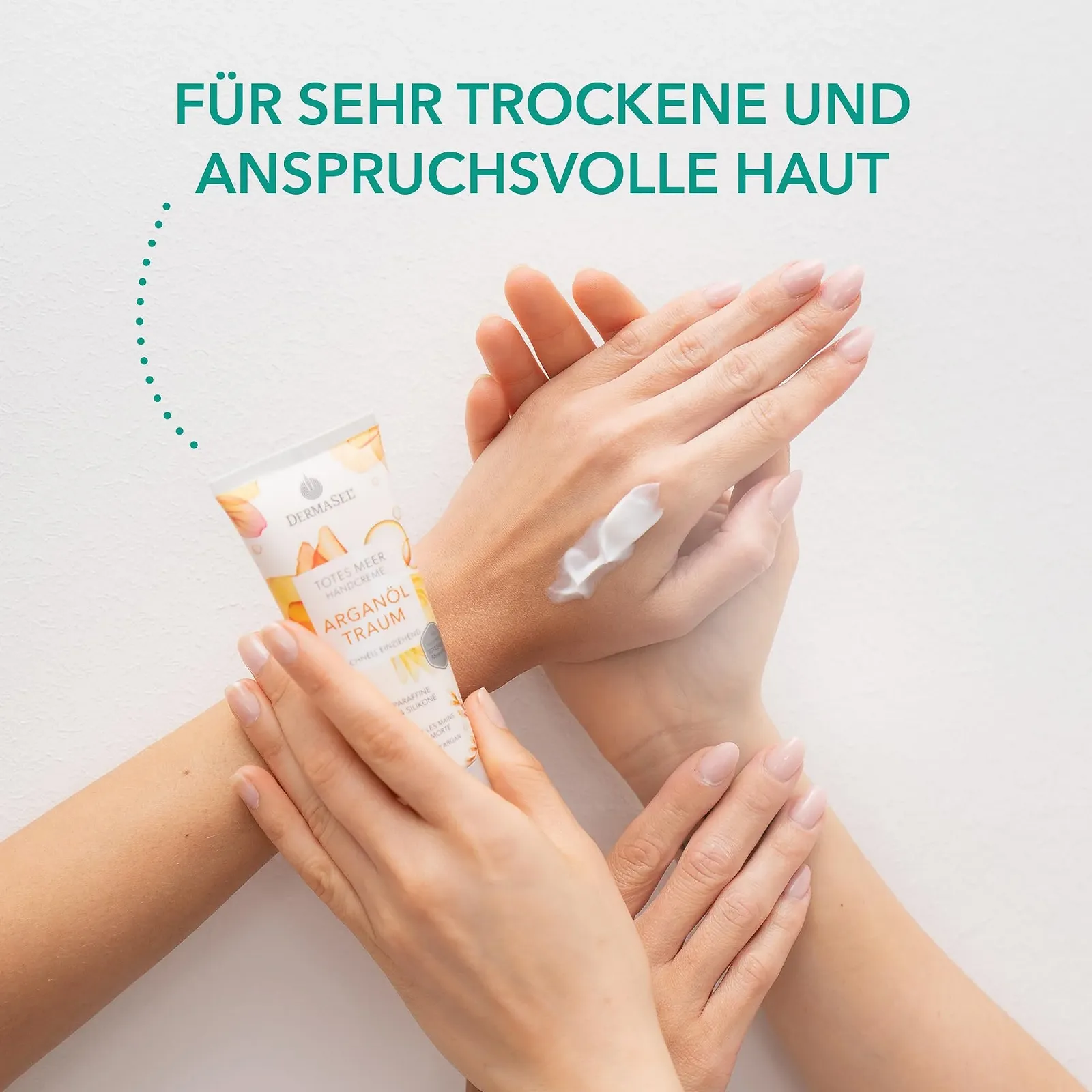 Крем для рук DermaSel Dead Sea Argan l Dream 75 мл, фото №3