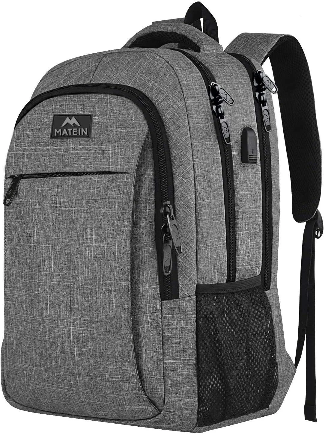 Рюкзак для ноутбука MATEIN Multifunction USB 15.6 дюймов Grey, фото №1 Рюкзак для ноутбука MATEIN Multifunction USB 15.6 дюймов Grey, фото №1