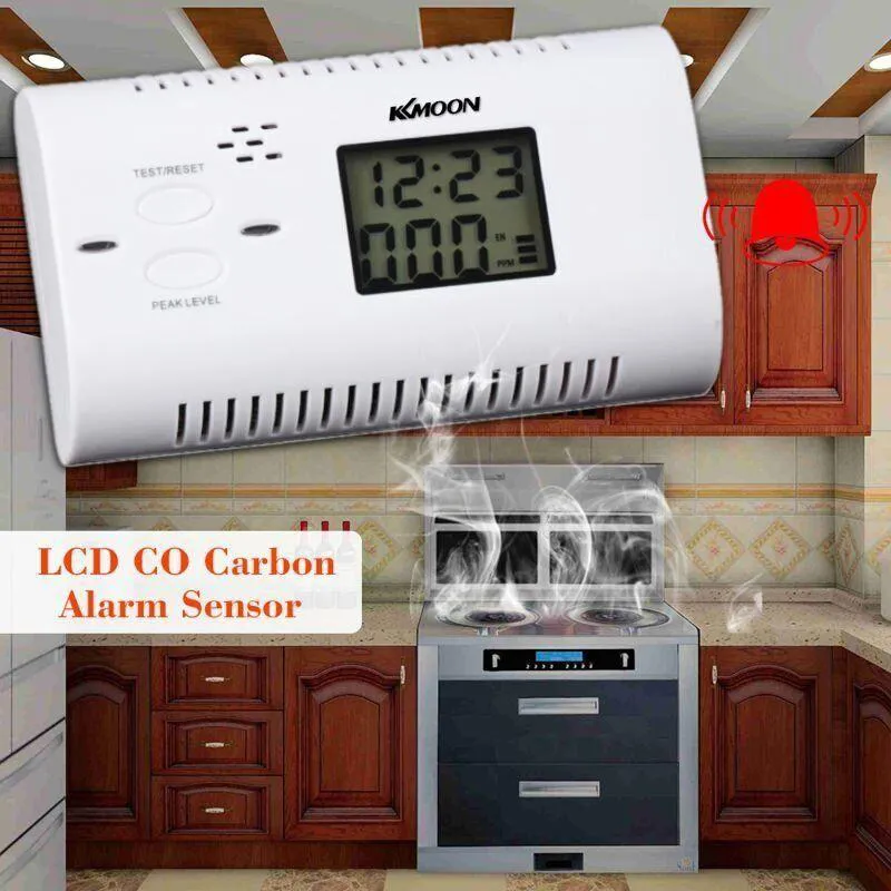 Датчик чадного газу побутової Kkmoon UL 2034 CO сигналізатор, фото №5