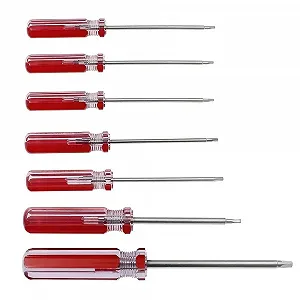 Набір трикутних викруток 1.4 мм 1.8 мм 2.0 мм 2.3 мм 2.7 мм 3.0 мм 4.2 мм 7 шт. - Фото 1