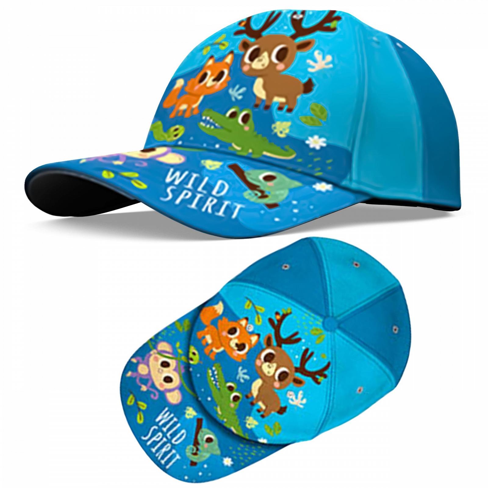 Бейсболка SRV Hub хлопковая на липучке для детей от 3 лет, фото №1