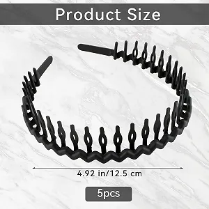 Обруч Sibba Набір з 5 Чорний synthetic.ua - Фото 1