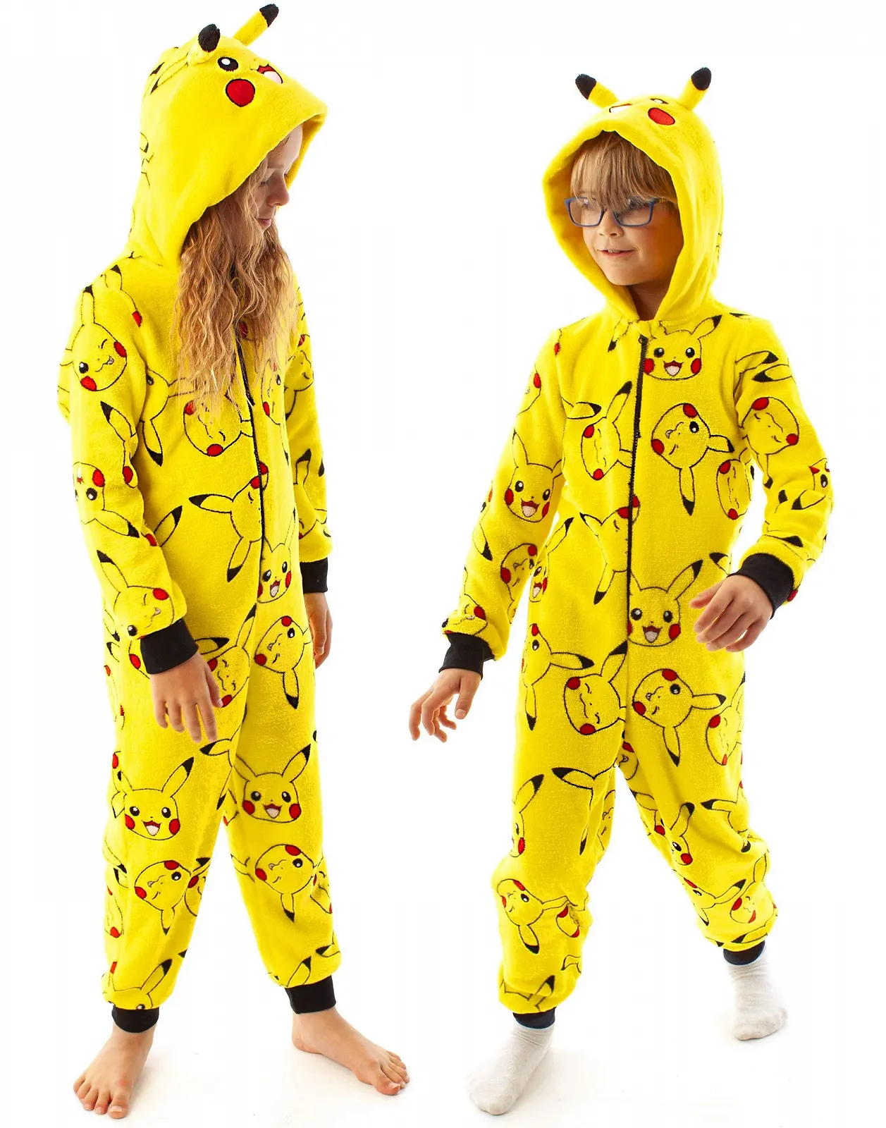 Піжама-кігурумі Pokemon Pikachu Жовтий 3D Вуха, фото №4