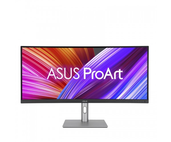 Монітор Asus 34.1" PA34VCNV (90LM04A0-B02370) IPS Black/Silver Curved, фото №1