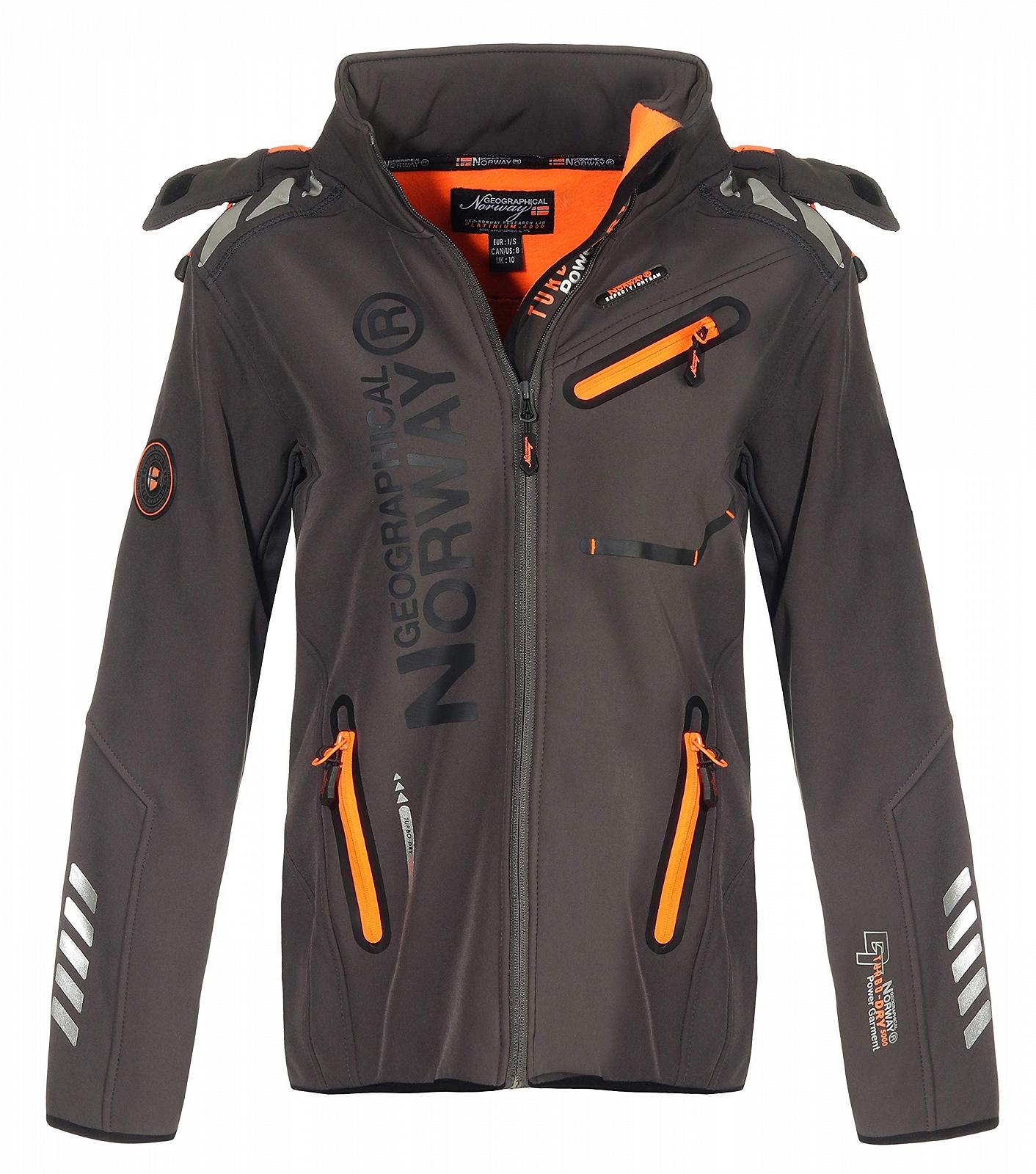 Куртка Softshell с капюшоном Geographical Norway Женская Ветрозащитная для активного отдыха, походов Осень, Весна, фото №2