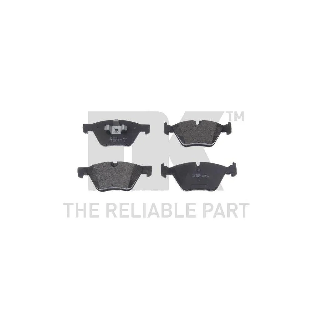 Комплект тормозных колодок, дисковый тормоз NK 221561 для BMW передний мост, фото №1 Комплект тормозных колодок, дисковый тормоз NK 221561 для BMW передний мост, фото №1