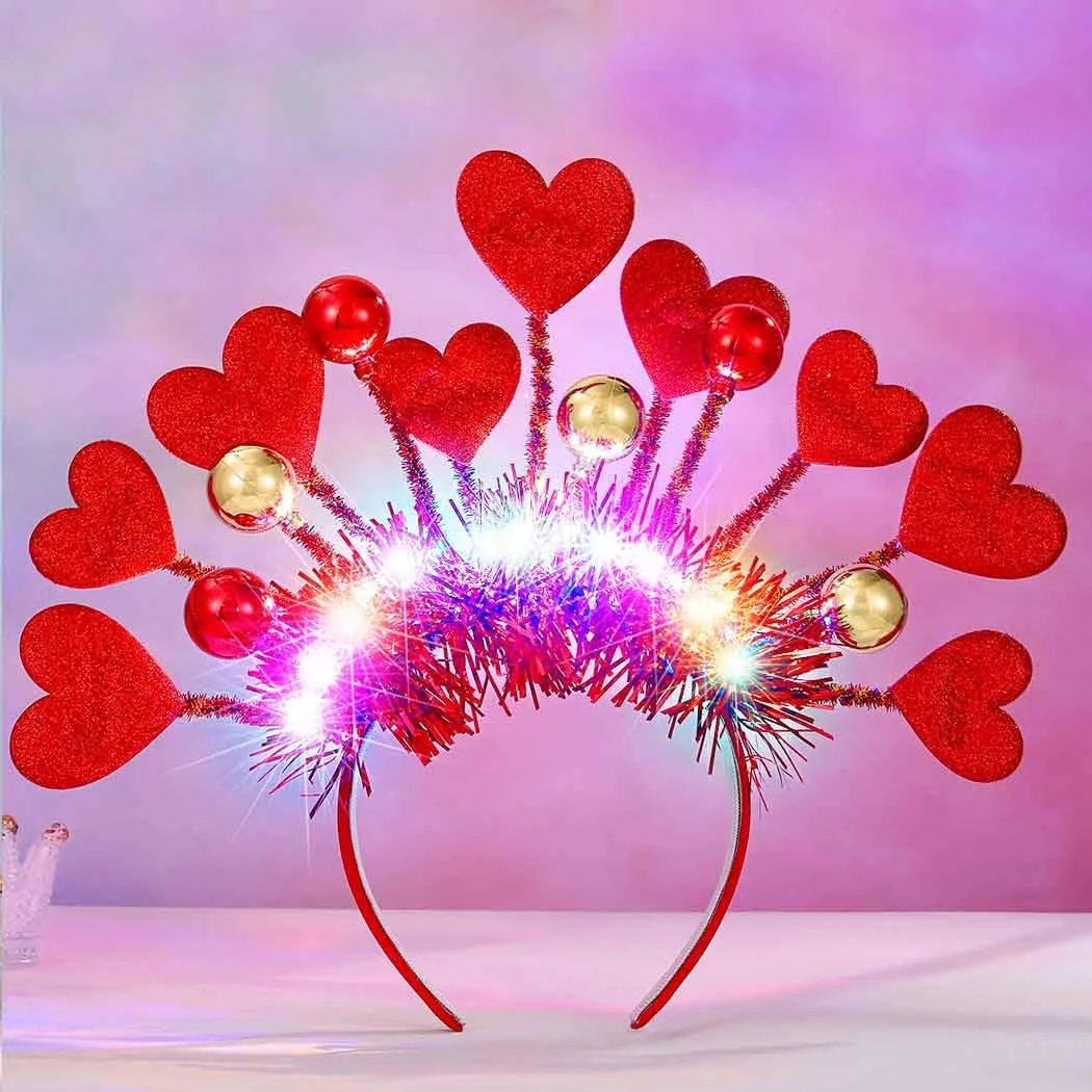 Обруч на День Святого Валентина, фото №1