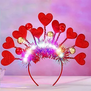 Обруч на День Святого Валентина - Фото 1