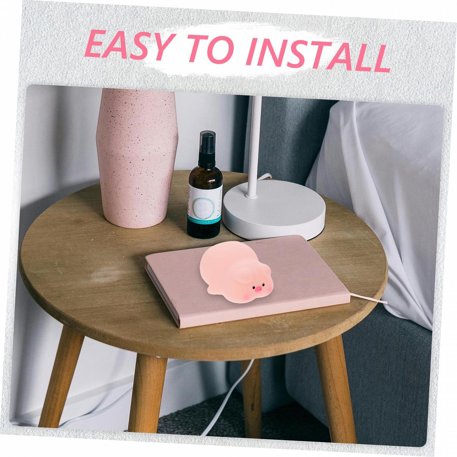 Нічник COOLHIYA Piggy Pats силіконовий, фото №2 Нічник COOLHIYA Piggy Pats силіконовий, фото №2