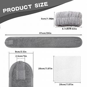 Набор повязок для волос 6 шт. synthetic.ua - Фото 1