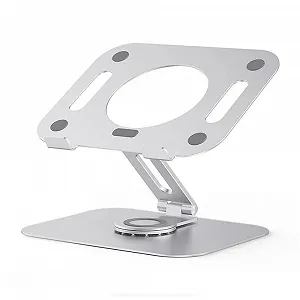 Подставка для ноутбука складная из алюминиевого сплава, поворотная на 360° - Фото 1