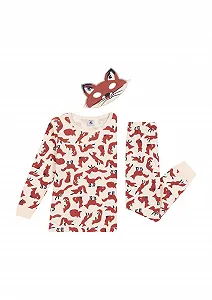 Пижама Petit Bateau с длинным рукавом и маска для мальчиков - Фото 1