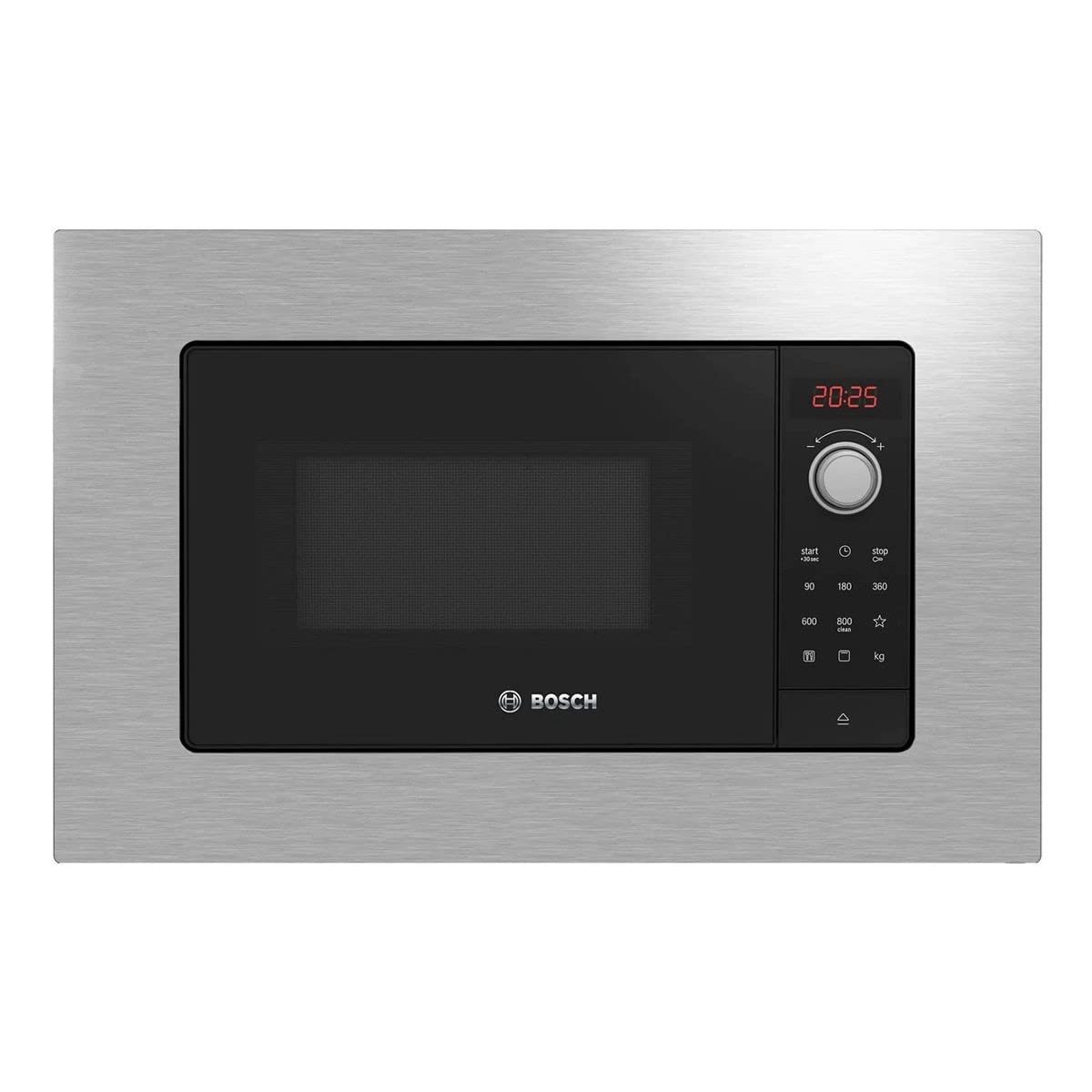 Вбудована мікрохвильова піч Bosch BEL623MS3 з грилем Сталь, фото №1 Вбудована мікрохвильова піч Bosch BEL623MS3 з грилем Сталь, фото №1
