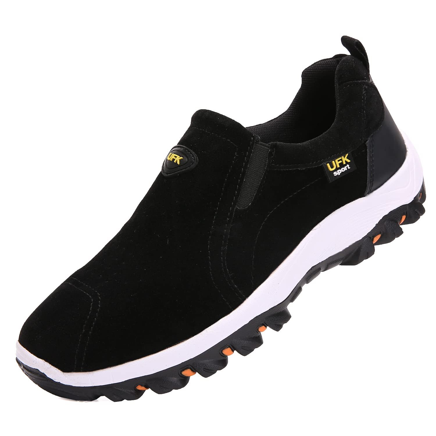 Кроссовки Sudychen Suede Leather Slip On Спортивные Беговые Дышащие Низкие Легкие Повседневные, фото №1