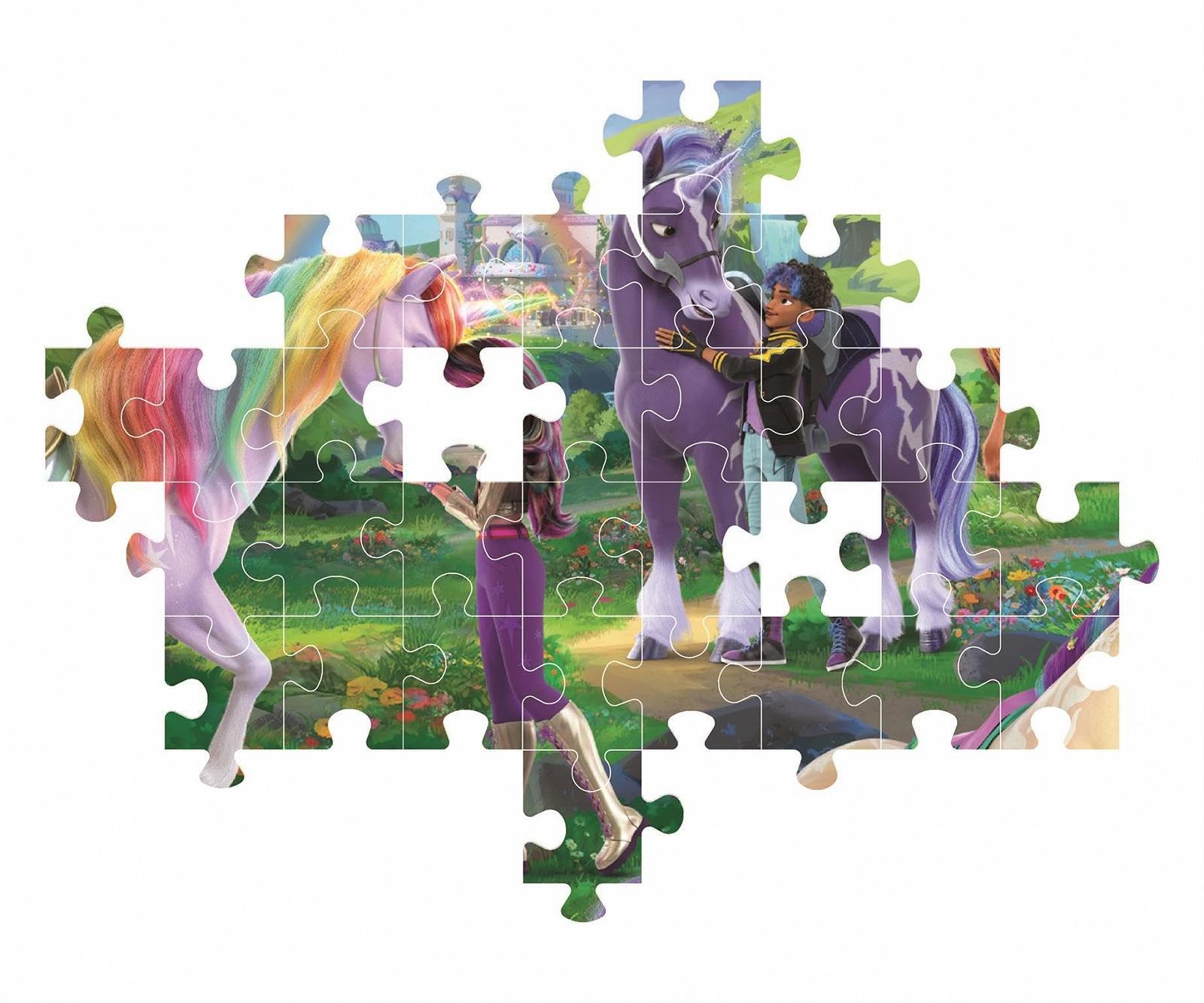 Пазл Clementoni Unicorn Academy 2 104 детали SUPER, фото №4 Пазл Clementoni Unicorn Academy 2 104 детали SUPER, фото №4