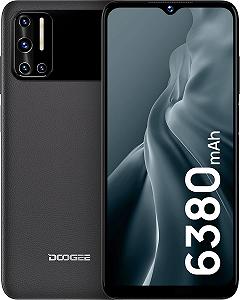 Смартфон 6.52" DOOGEE N40 Pro 6/128Gb 4G 2-SIM 20/16Мп 8 ядер Android 11 Black - Фото 1