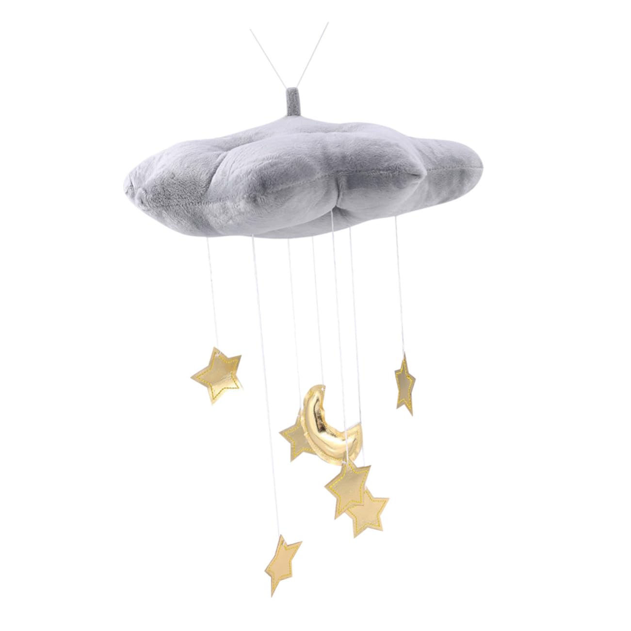 Игрушка ibasenice Pack of 3 Play Tent Hanging Toy Ceiling Hanging Decoration Cloud Wall Decoration Star Ornament Clouds Stars Moon Garland Wedding Decoration DIY Pendant, фото №2