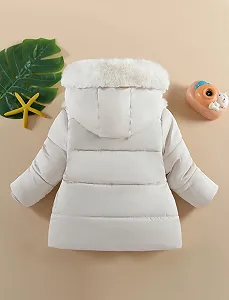 Зимняя куртка AIEOE для девочек, Длинная куртка, Легкая стеганая куртка, Зимняя куртка для девочек 1-5 лет synthetic.ua - Фото 1