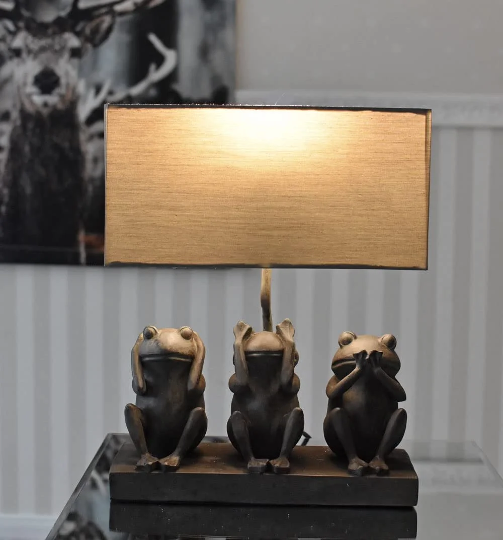 Настольная лампа Palazzo cw605 Лягушка в стиле кантри, фото №2