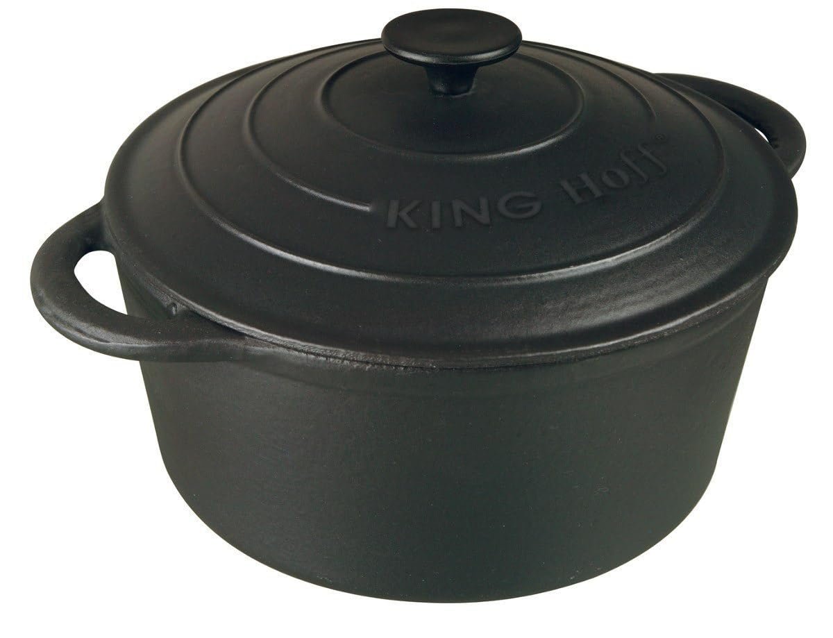 Гусятниця для запікання Чавунна з кришкою, фото №1