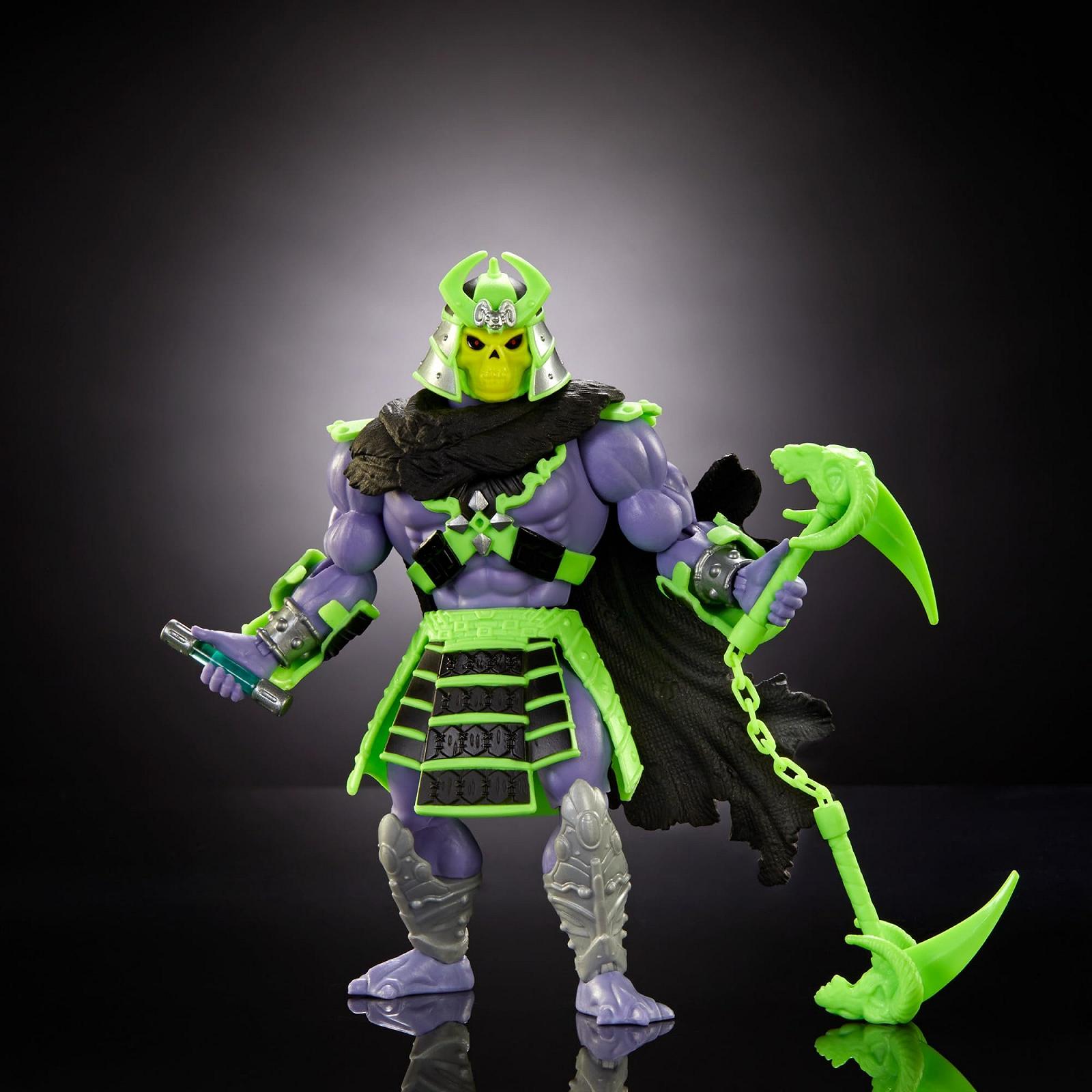 Фігурка Action Masters of the Universe Skeletor Turtles of Grayskull з аксесуарами, фото №3