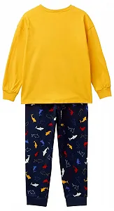 Комплект пижамный United Colors of Benetton для мальчиков synthetic.ua - Фото 1