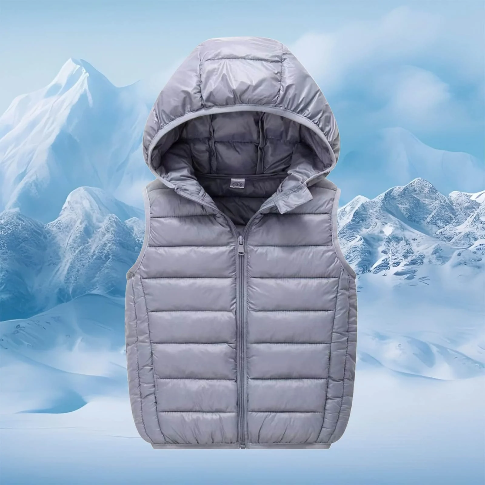 Жилет для хлопчиків Generisch зимовий, без рукавів, тепла, фото №5