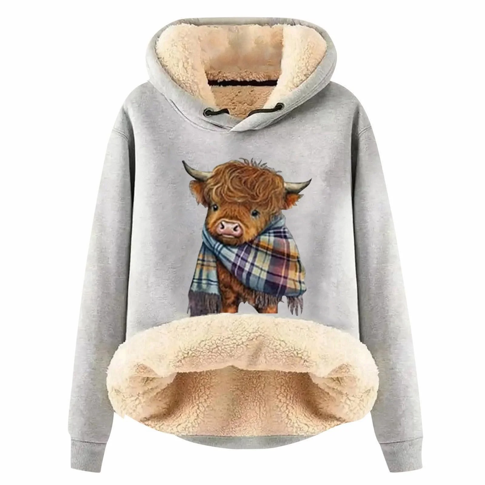 Женская Толстовка Куртка Oversize Спортивный Пуловер с Карманом Легкая Спортивная Куртка Уличный Стиль, фото №1